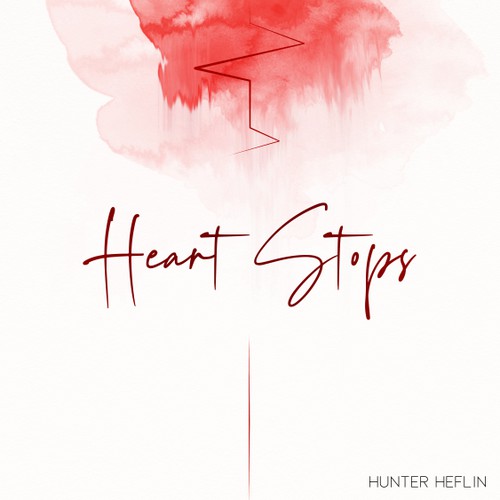 Color artwork with the title 'Heart Stops Album Artwork'
