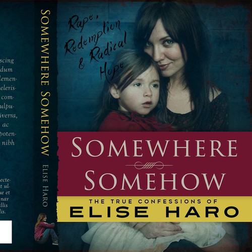 Autobiography book cover with the title 'Somewhere'