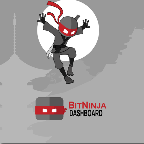 Martial arts design with the title 'Edgy Landing Page for Cyber Security Company'