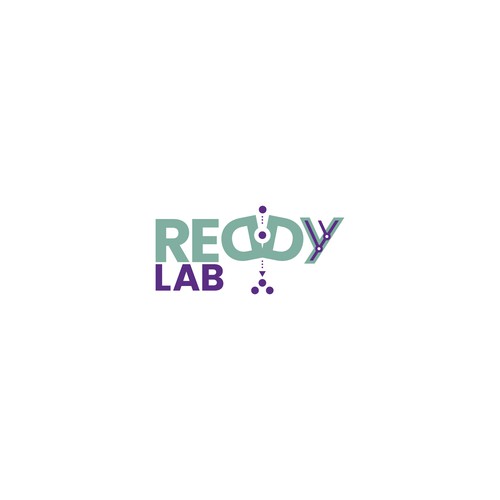 Biology design with the title 'Modern Logo for ReddyLab - A biology Research Lab'