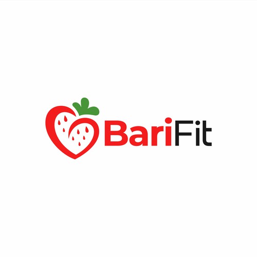 Weight loss logo with the title 'Bari-Fit Lifestyle'