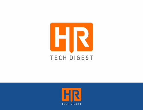 Human resources logo with the title 'HR TechDigest'