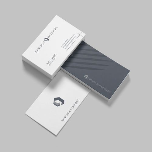 House brand with the title 'Rustic-modern logo concept for Bankside Partners'