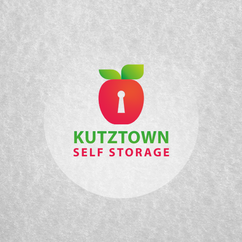 Apple logo with the title 'Logo for Kutztown Self Storage'