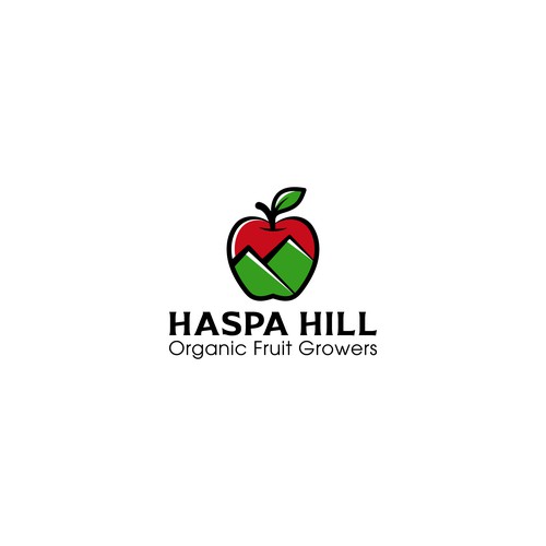 Apple logo with the title 'Logo design contest entry'