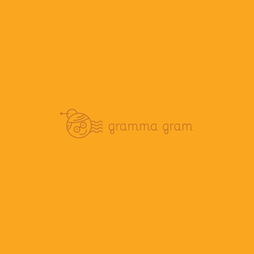 Mail design with the title 'gramma gram'