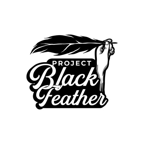 Arm design with the title 'Project Black Feather'