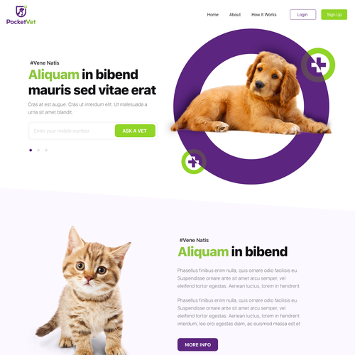 Pet websites - 47+ Best Pet Web Design Ideas 2023 | 99designs