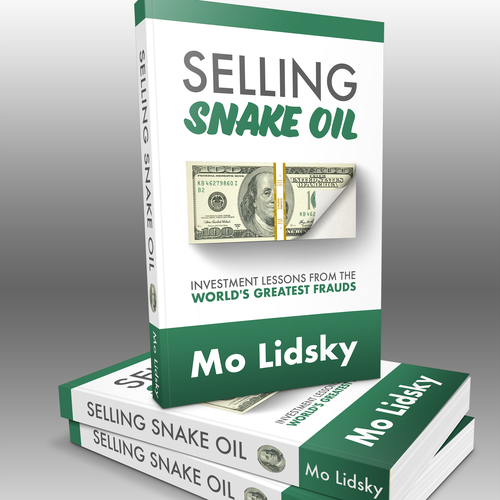 Bill design with the title 'Book Cover Design for Financial Fraud Book'