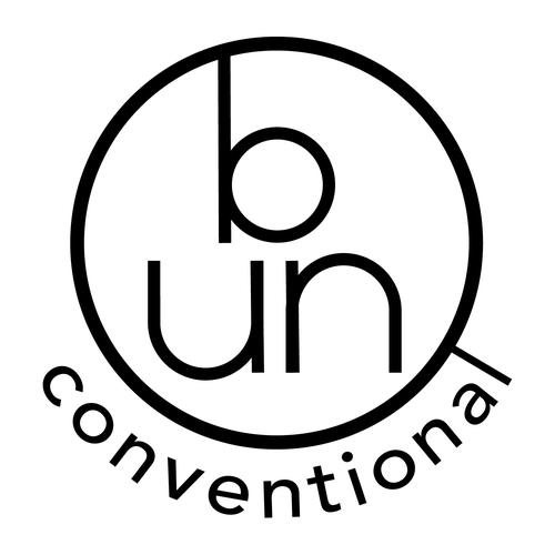 Bauhaus logo with the title 'Modern logo for a self improvement company'