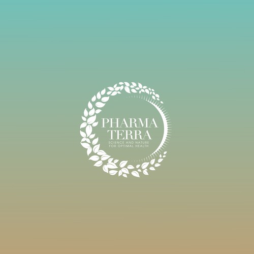 Fantastic logo with the title 'pharma terra'