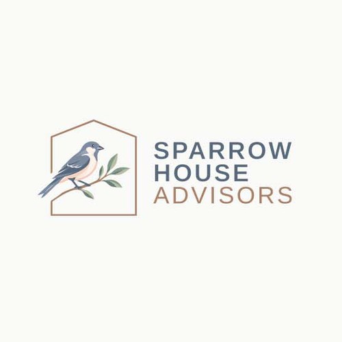 Wealth management logo with the title 'Logo for wealth and philanthropy manager'