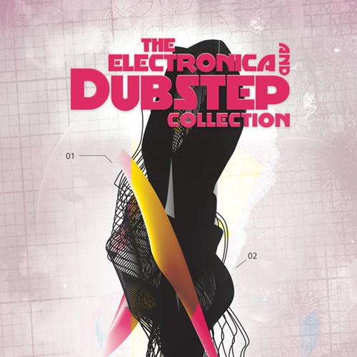 CD design with the title 'Create a DVD cover design for a music library'