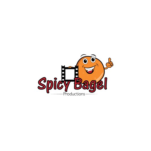 Spicy logo with the title 'Spicy Bagel'