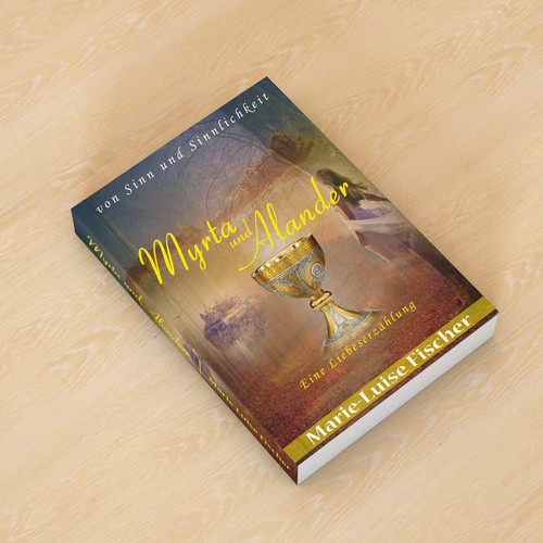 Photo book cover with the title 'Myrta und Alander'