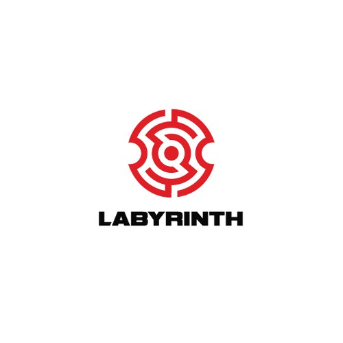 Jiu-jitsu design with the title 'Labyrinth'