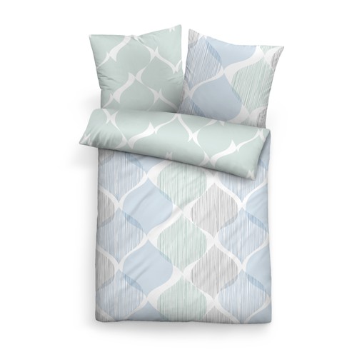 Textile artwork with the title 'Bedding desidn'