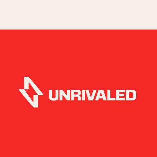 Sports apparel logo with the title 'Unrivaled'