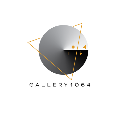 Art gallery logo with the title 'Logo for an art gallery dedicated to science'