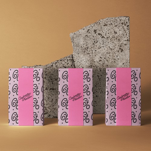 Chanel logo with the title 'Cashmere Treats Logo Design'