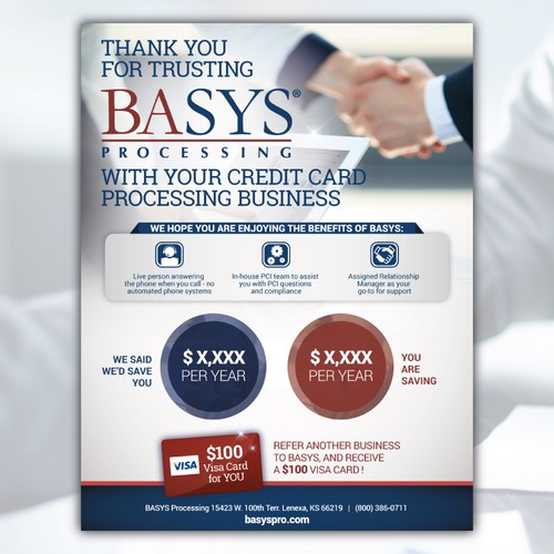 Credit card design with the title 'Flyer Design'