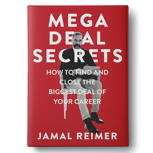 Red book cover with the title 'Mega deal secrets book cover'