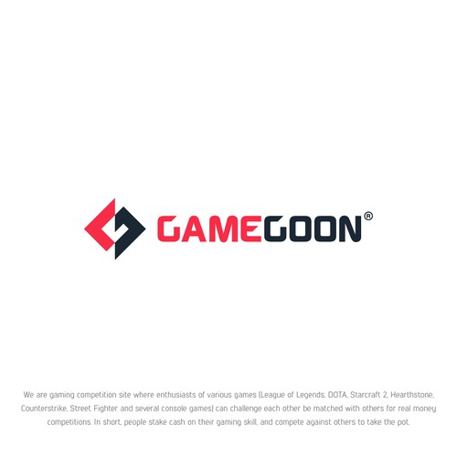 Game logo with the title 'GameGoon Logo'