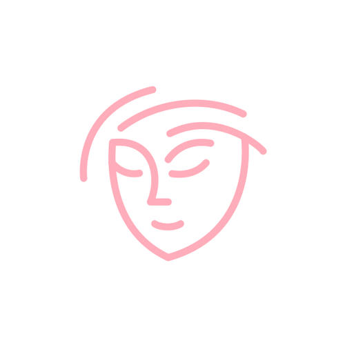 Face design with the title 'women face '