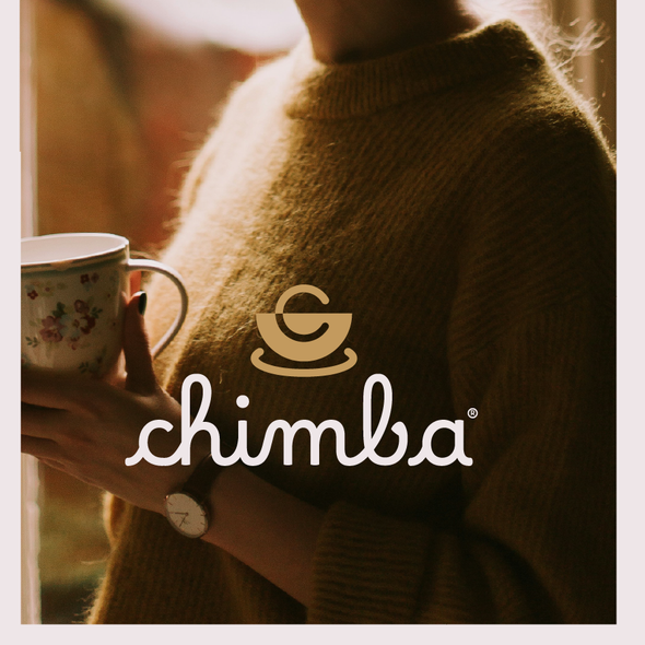 Coffee bean logo with the title 'Chimba'