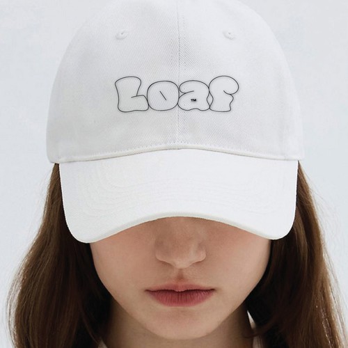 Bread design with the title 'loaf wordmark'