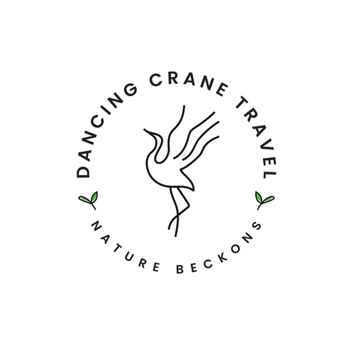 Dance logo with the title 'Classy logo for nature/wildlife focused travel advisor '