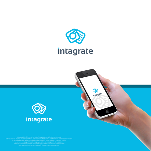 Instagram logo with the title 'Intagrate '