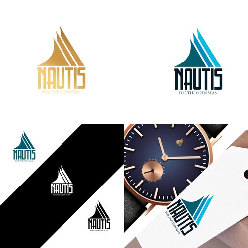 Navy logo with the title 'Nautis Logo New'