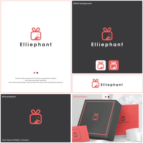 Surprise design with the title 'Design for Elliephant (Gift Application)'