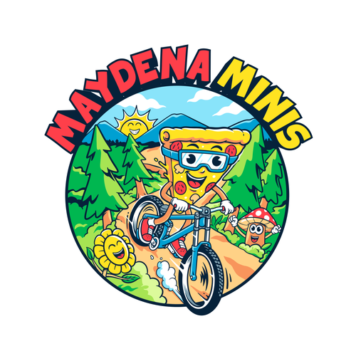 Bike t-shirt with the title 'Design submission'