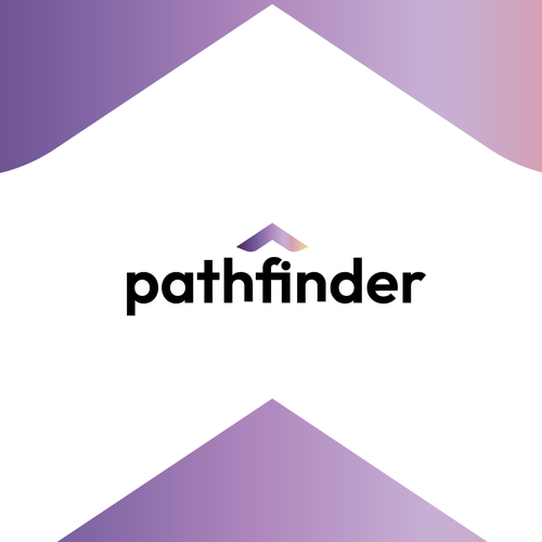 Path design with the title 'Pathfinder Logo Design Proposal'