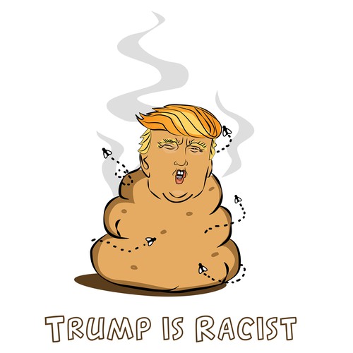 Trump t-shirt with the title 't-shirt design'