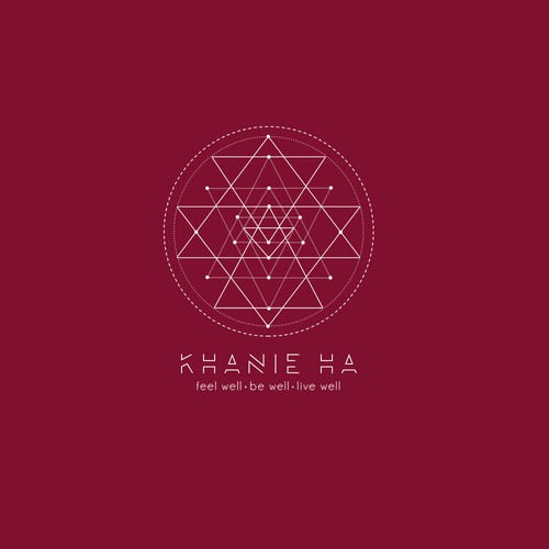 Reiki logo with the title 'Logo design for acupuncture business'