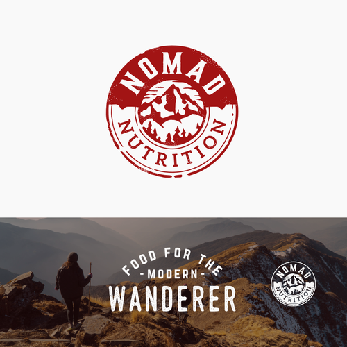 Nature brand with the title 'Nomad Nutrition'