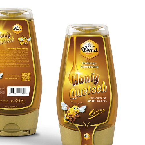 Kids label with the title 'Packaging label'