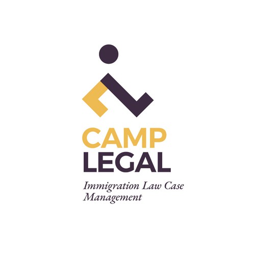 Lawyer logo with the title 'CL-monogram for "CAMP LEGAL"'