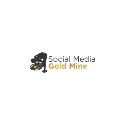 Exchange logo with the title 'Logo Concept for SC Gold Mine'