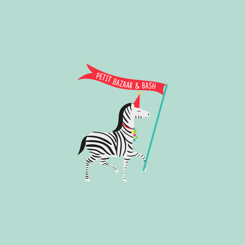 Party brand with the title 'Petit Bazaar & Bash'