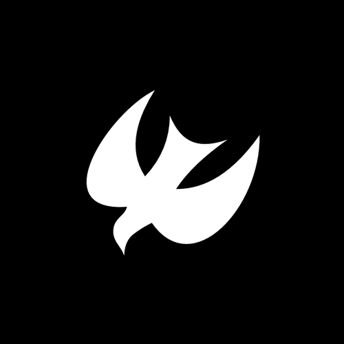 Flying bird logo with the title 'Brandmark-FG0012'