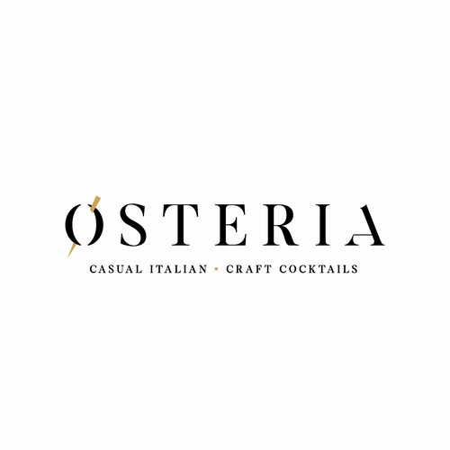 Casual logo with the title 'osteria casual italian speciality craft cocktails'