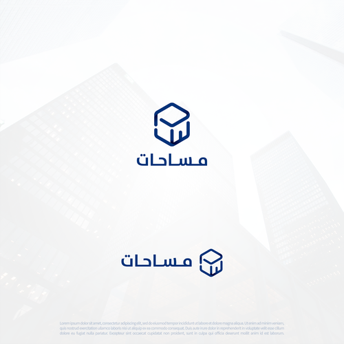 Adobe creative cloud logo with the title 'misahat arabic logo '