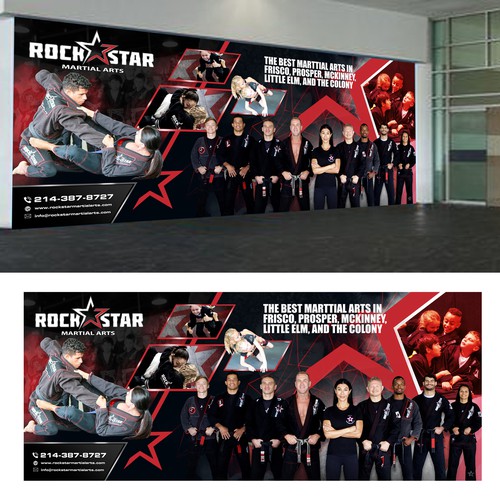 Wall art design with the title 'Wall mural'