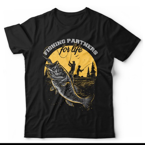 Fishing T-Shirt Designs - 119+ Fishing T-Shirt Ideas In 2023 | 99Designs