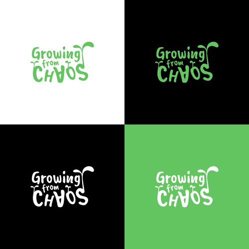 Chaos design with the title 'Growing from Chaos'