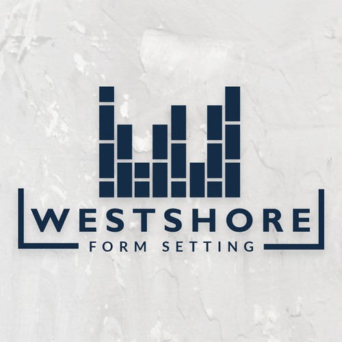 Concrete design with the title 'WESTSHORE'